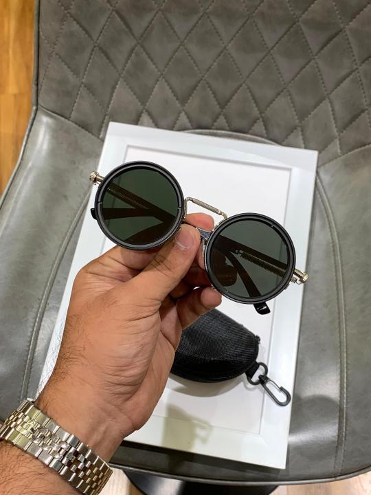 Imported silver changeable sunglass