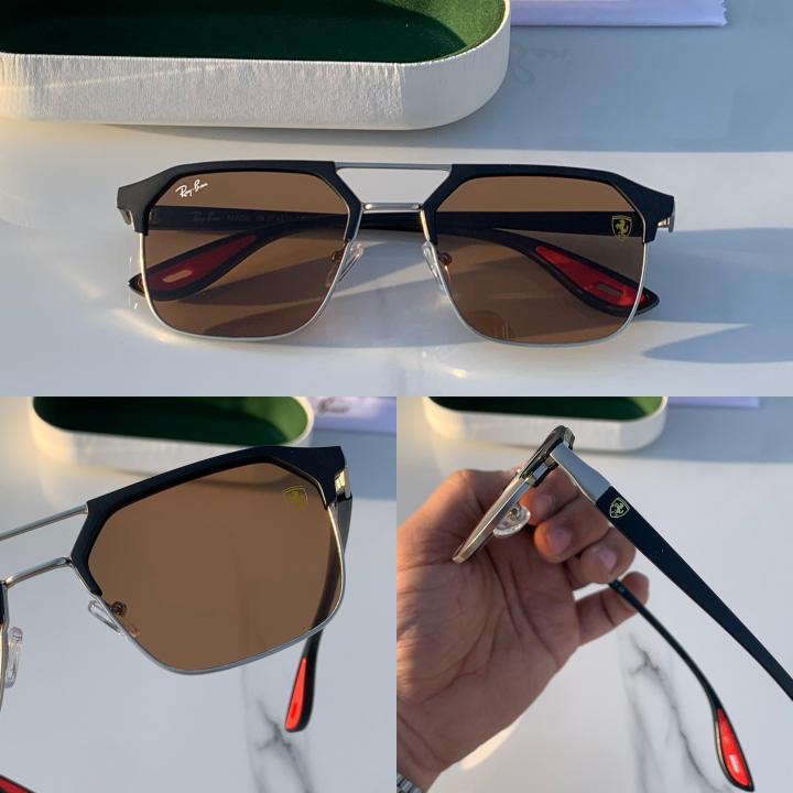 Rayban 04 silver brown