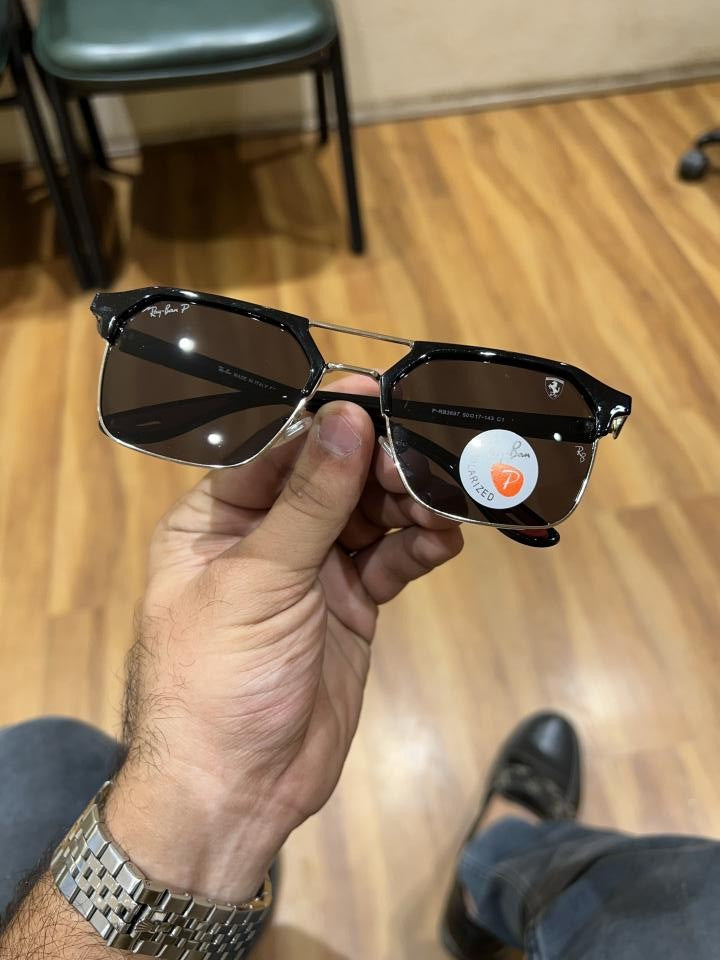 Ray_ban 04 silver black