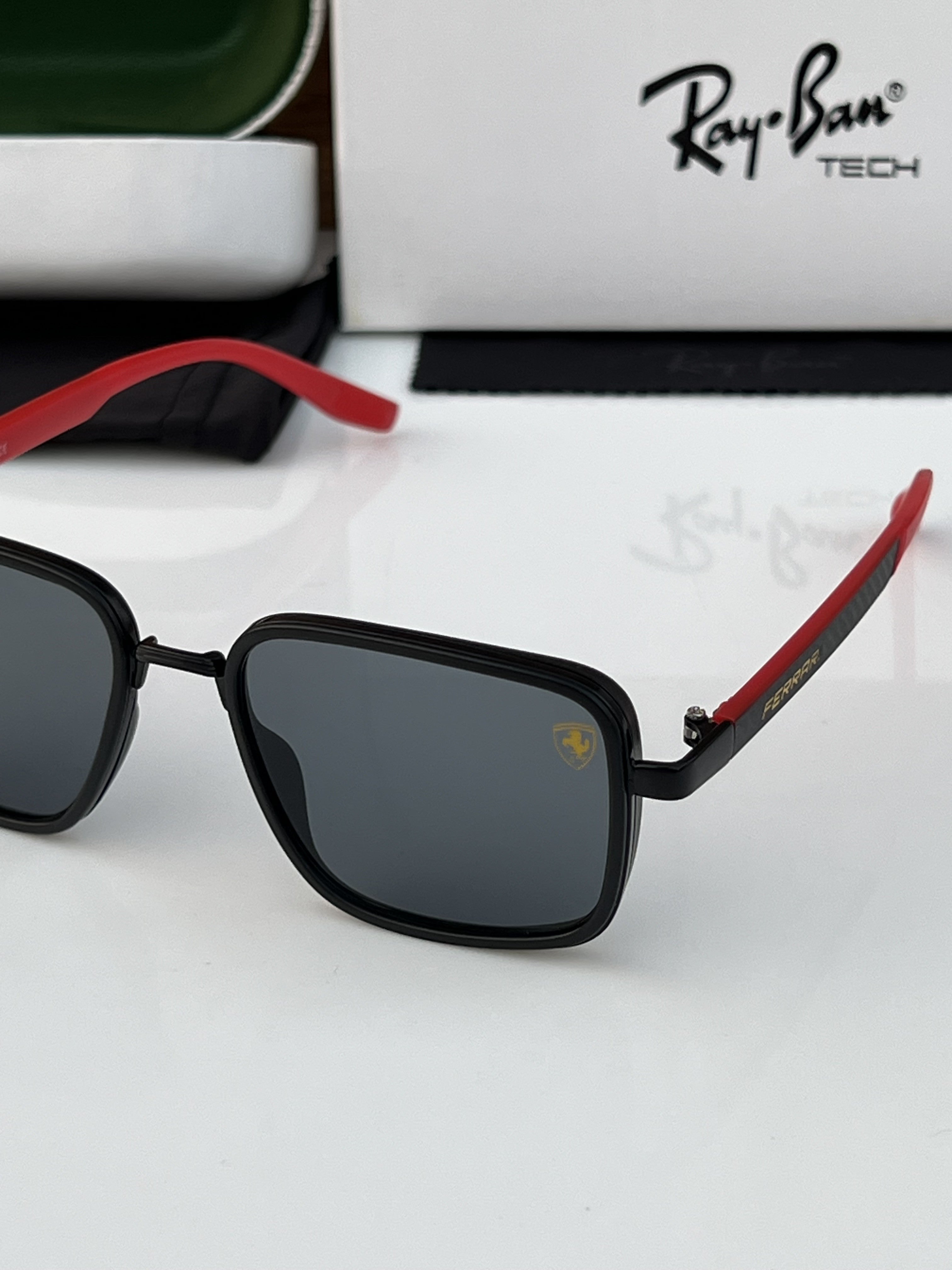 Ray_ban 8840 black red